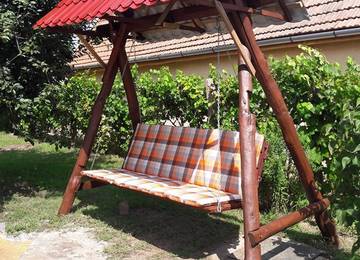 Gartenliege-Auflage 190x60x5cm in der Farbe Checkered Orange