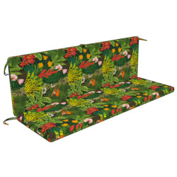 Hollywoodschaukel-Auflagenset 170 cm lang, 8 cm dick