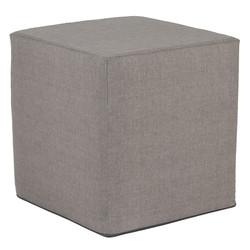 Pouf-Hocker Grey 45 x 45 x 48 cm