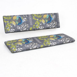 Bierbankauflagen mit separater R�cklehne 121x36x5 cm und 121x26x5 cm