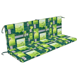 Hollywoodschaukel-Auflagenset 160 cm lang, 8 cm dick