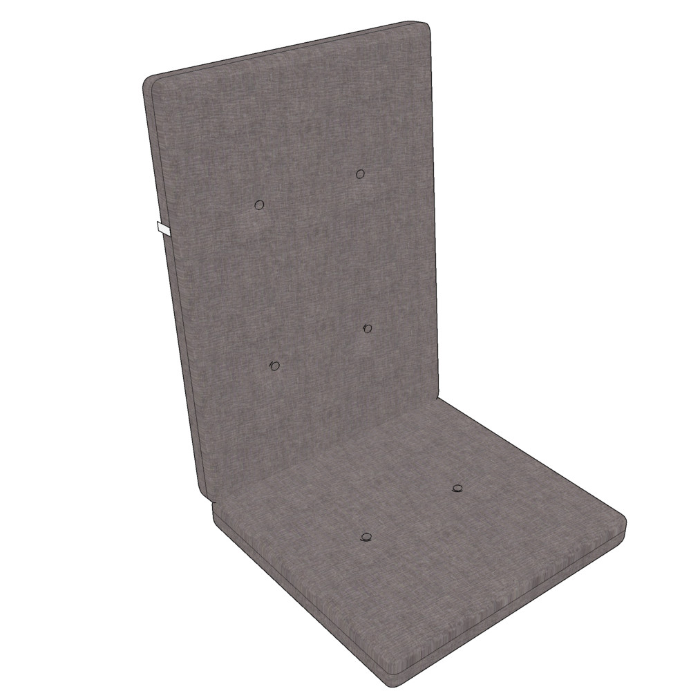 Sitzpolster stuhl - paletten - nach maß - hochlehner - gartenstuhl