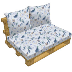 Raklapp�rnaszett 120x80x25 cm �s 2x 60x50x20 cm