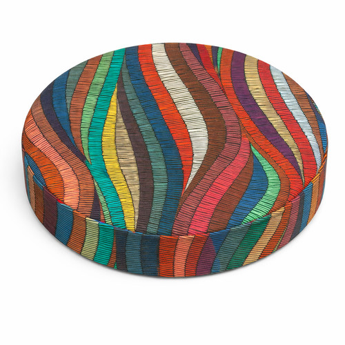 Bezug f�r Hockerkissen Rund (ohne F�llung)