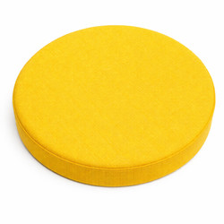 Bezug f&uuml;r Hockerkissen Rund (ohne F&uuml;llung)